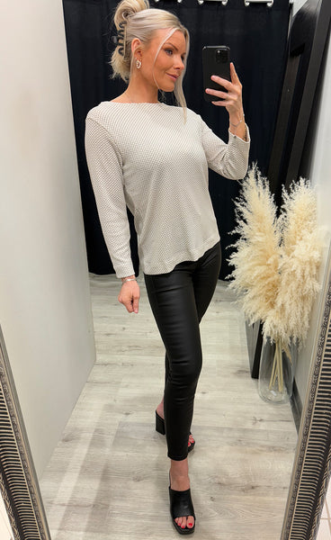 Nia tee 2 - oxford mix