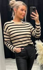 Marthea pullover - black/rye