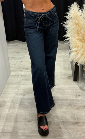 Onea belt jeans 6 - dark blue wash