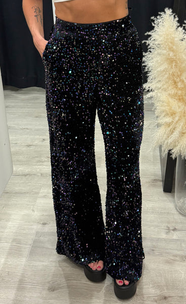 Nyla pants 4 - black/multi