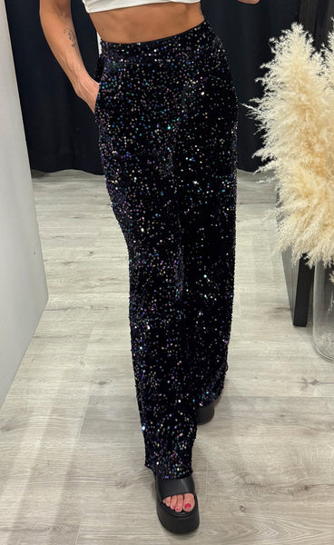 Nyla pants 4 - black/multi