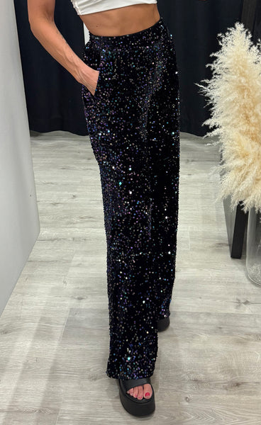 Nyla pants 4 - black/multi