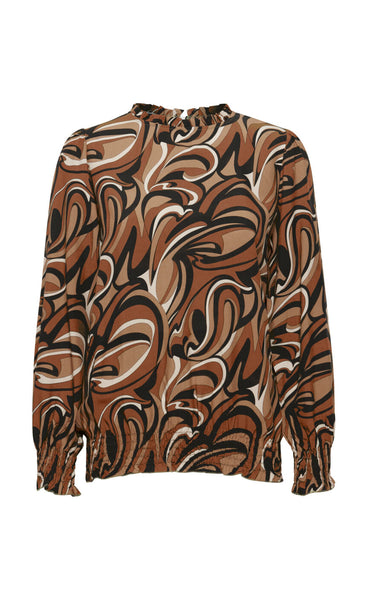 Pizi blouse - black mix