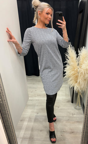 Varsa dress - navy mix