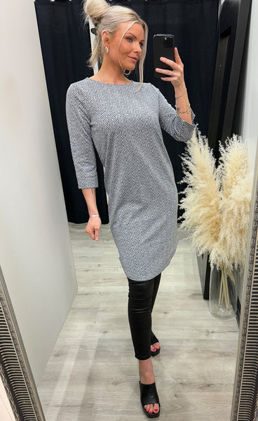 Varsa dress - navy mix