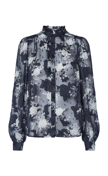 Virsa shirt 9 - black/gold