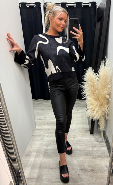 Numitzy pullover - caviar