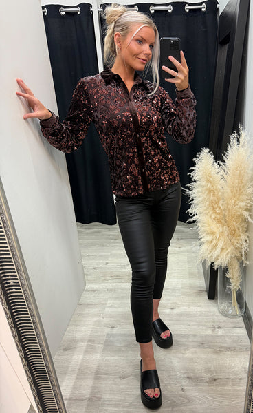 Nukimsi shirt - black coffee