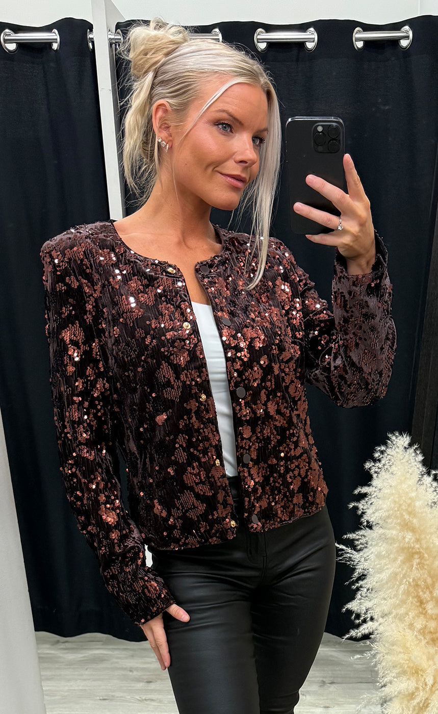 Nukimsi blazer - black coffee