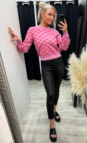 Nubirry pullover - fuchsia pink