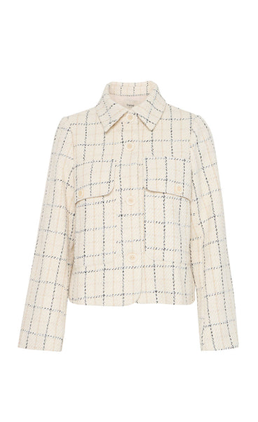 Chani jacket 1 - ecru mix