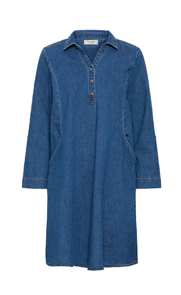 Chicago dress 5 - mid blue denim