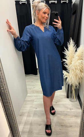 Kindra dress 1 - denim
