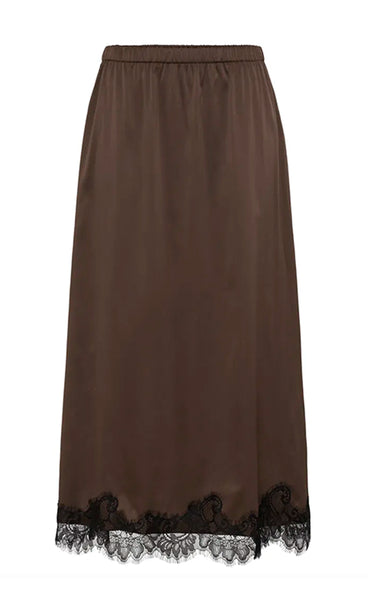 b.young Lippy skirt - java brown