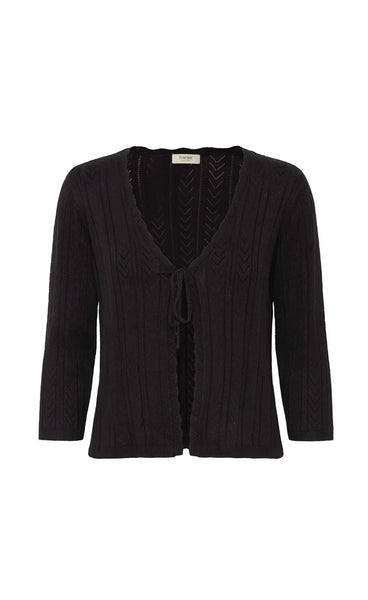 Flora cardigan 1 - black