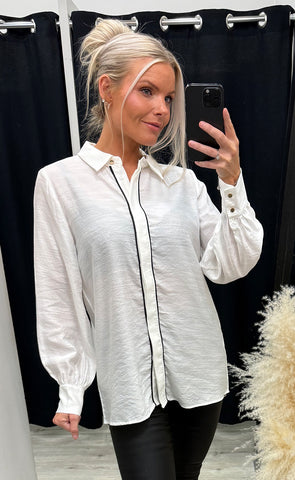 Ariana shirt 8 - whisper white