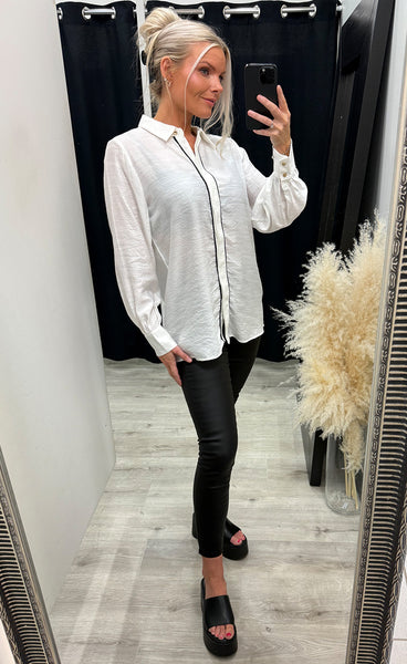 Ariana shirt 8 - whisper white