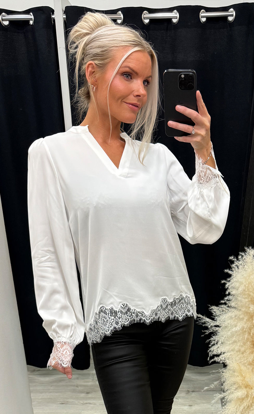 Tanny blouse 1 - blanc de blanc