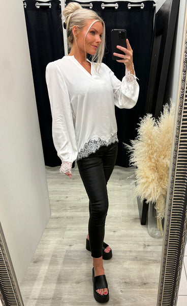 Tanny blouse 1 - blanc de blanc