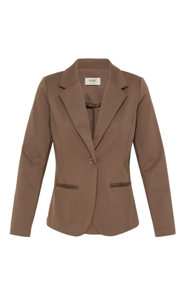 FRANSA stretch blazer - rain drum