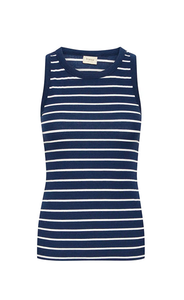 Hizamond top 14 - navy stripe