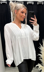 Dany blouse PLUS - blanc