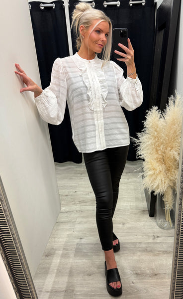 Bina shirt 1 - whisper white