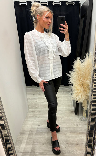 Bina shirt 1 - whisper white