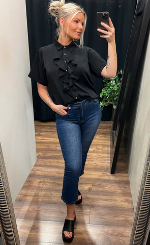 Salina blouse - black