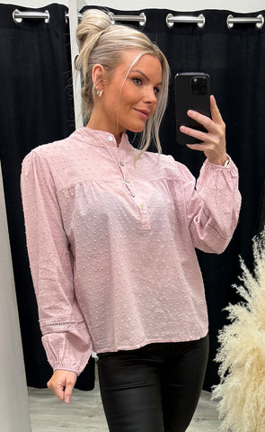 Billie blouse 1 - rose smoke