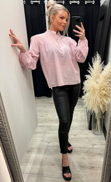 Billie blouse 1 - rose smoke