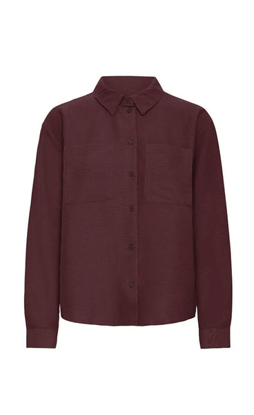 FRANSA Gala shirt 1 - fudge