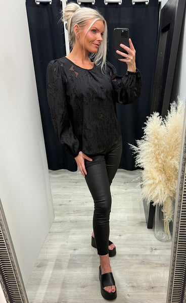 Mera blouse 1 - black