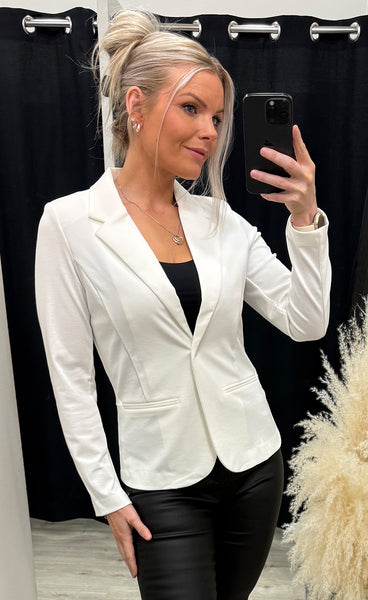 FRANSA stretch blazer - antique