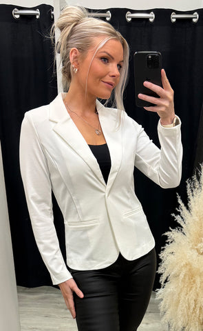 FRANSA stretch blazer - antique