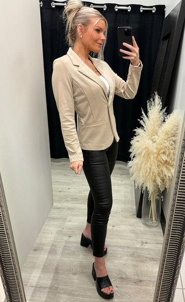 NOOS blazer - oxford tan
