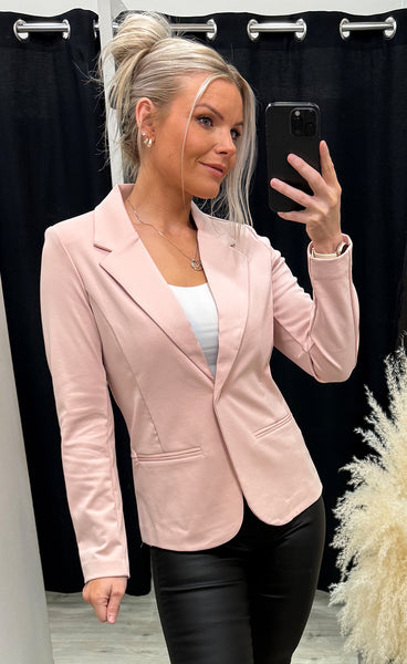 FRANSA stretch blazer - rose smoke