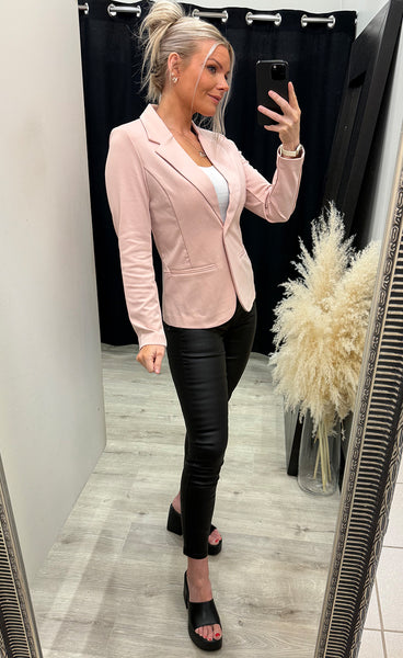 FRANSA stretch blazer - rose smoke