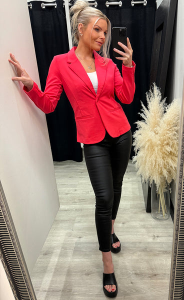 NOOS blazer - teaberry