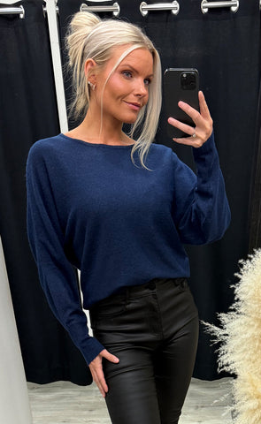 Romina pullover 1 - night sky melange