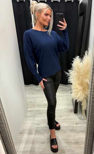 Romina pullover 1 - night sky melange
