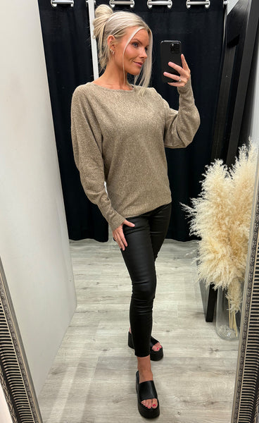 Romina pullover 1 - falcon melange