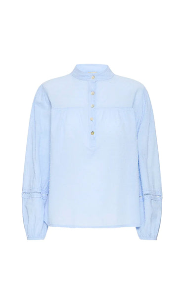 Billie blouse 1 - cashmere blue