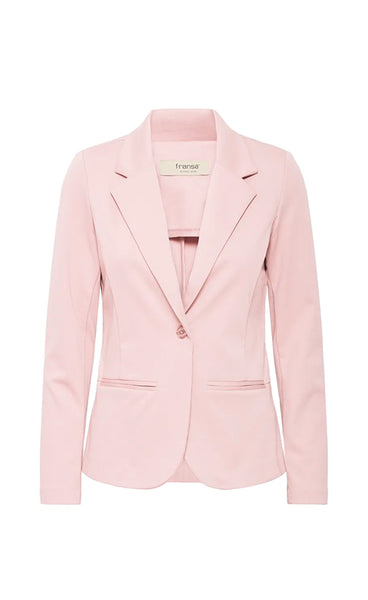 FRANSA stretch blazer - rose smoke
