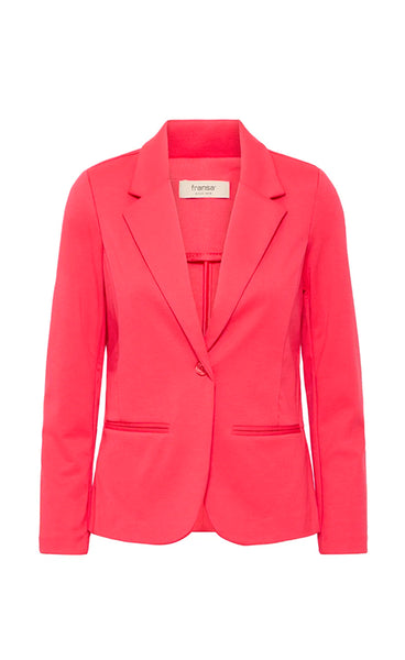 FRANSA stretch blazer - teaberry
