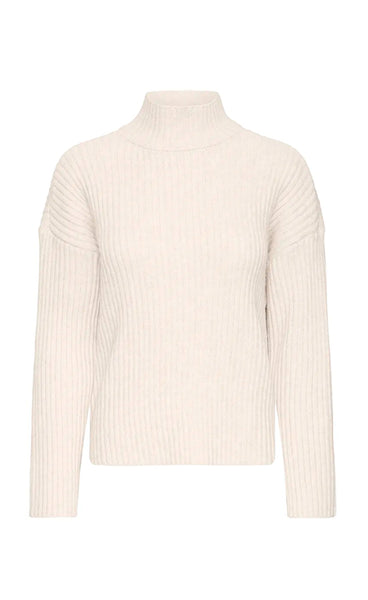 Elly pullover 4 - oatmeal melange