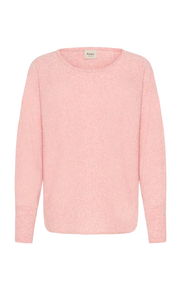 Romina pullover 1 - pale mauve melange