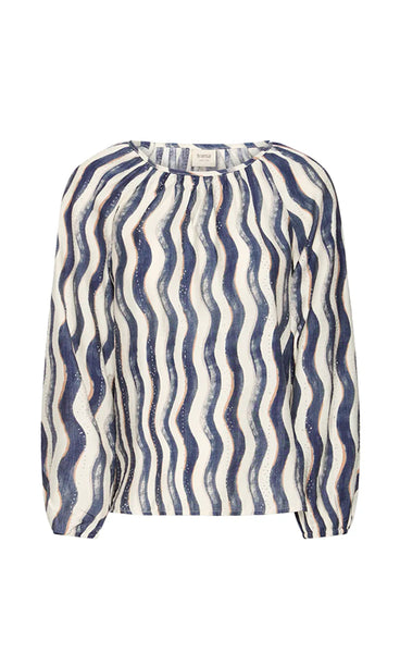 Diane blouse 1 - bering sea mix