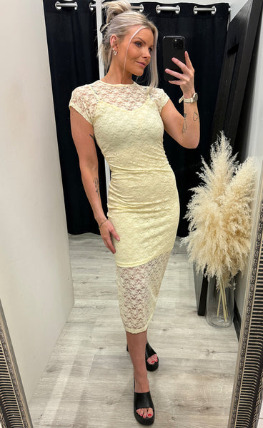 Vupa dress - pale banana