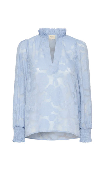 Rhinestone blouse 1 - rain washed